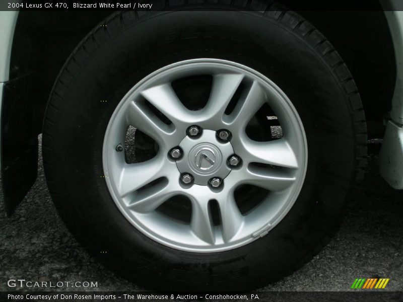 Blizzard White Pearl / Ivory 2004 Lexus GX 470