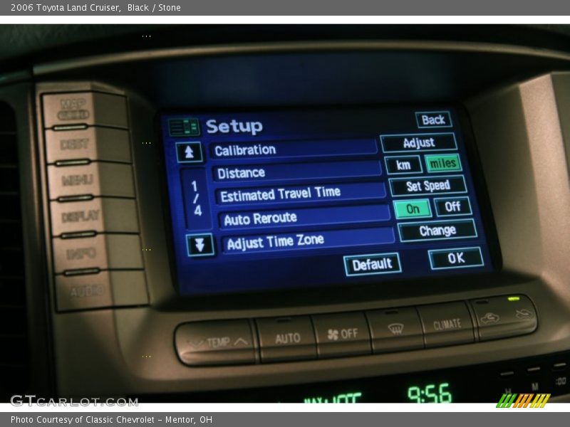 Black / Stone 2006 Toyota Land Cruiser