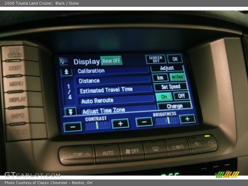 Black / Stone 2006 Toyota Land Cruiser