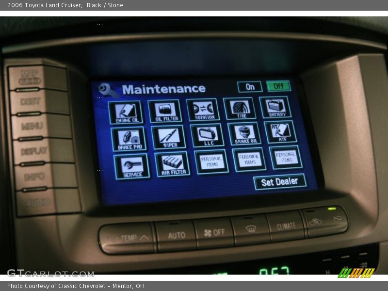 Black / Stone 2006 Toyota Land Cruiser