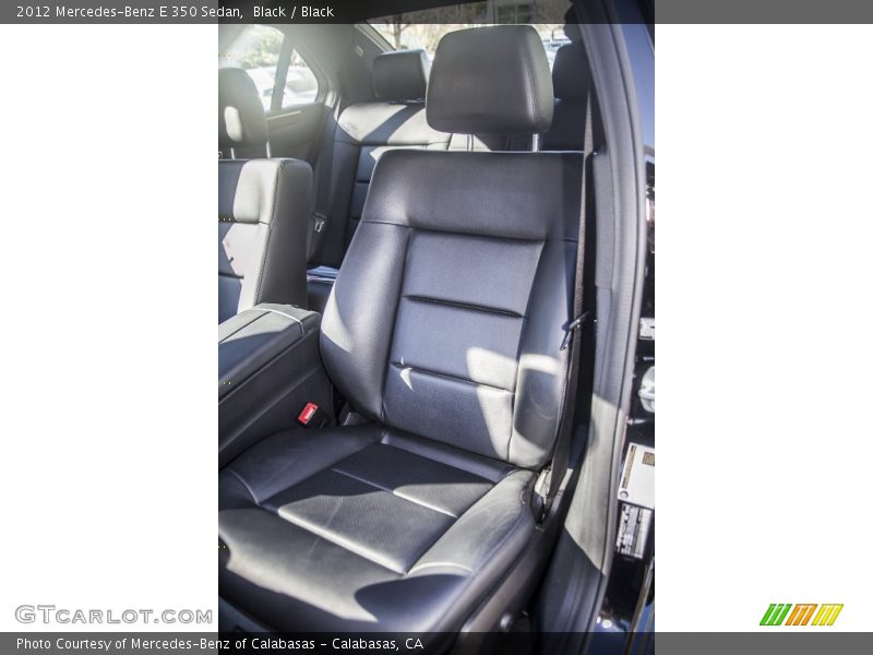 Black / Black 2012 Mercedes-Benz E 350 Sedan