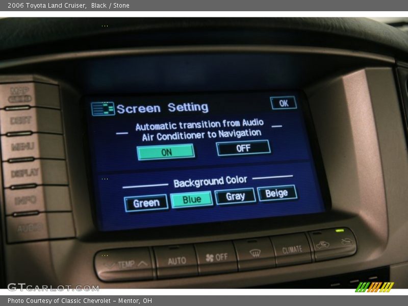 Black / Stone 2006 Toyota Land Cruiser