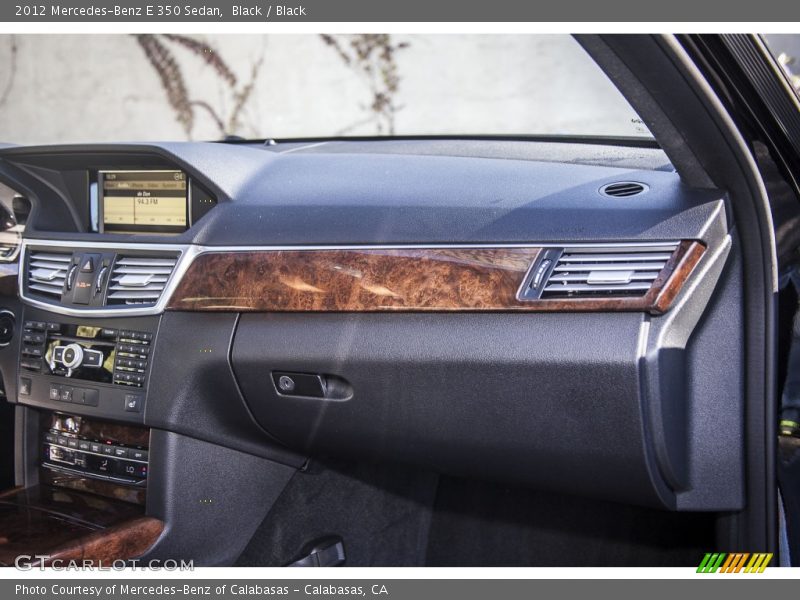 Black / Black 2012 Mercedes-Benz E 350 Sedan