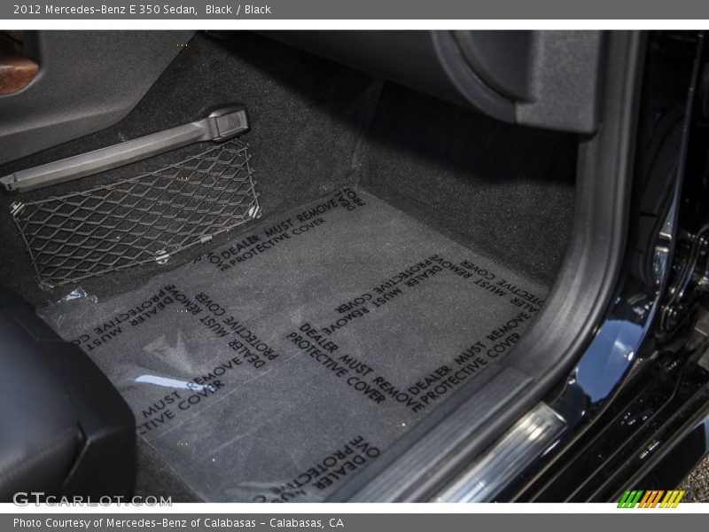 Black / Black 2012 Mercedes-Benz E 350 Sedan