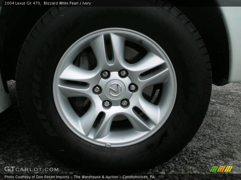 Blizzard White Pearl / Ivory 2004 Lexus GX 470
