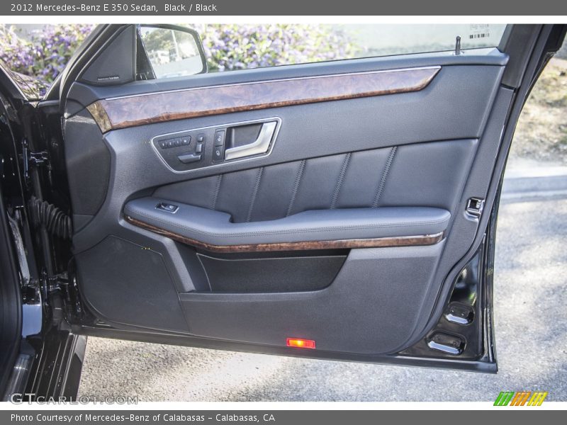 Black / Black 2012 Mercedes-Benz E 350 Sedan