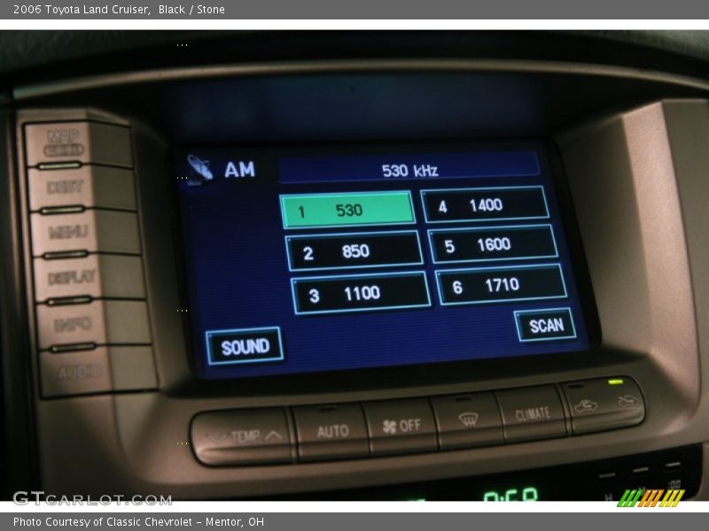 Black / Stone 2006 Toyota Land Cruiser