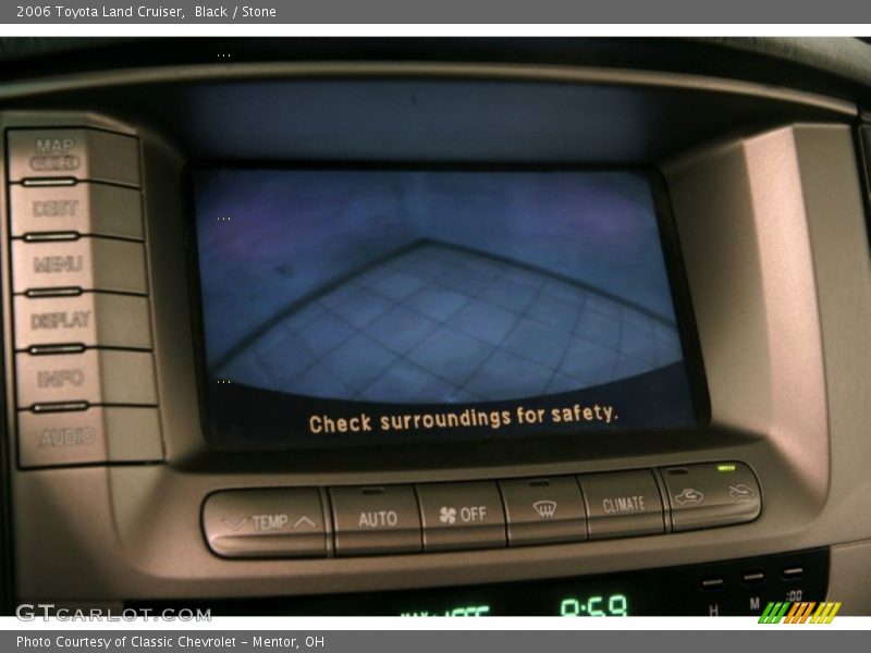 Black / Stone 2006 Toyota Land Cruiser