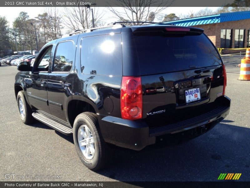 Onyx Black / Ebony 2013 GMC Yukon SLE 4x4