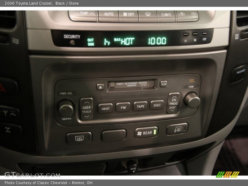 Black / Stone 2006 Toyota Land Cruiser