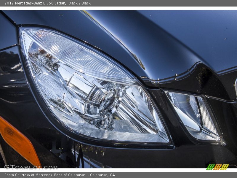 Black / Black 2012 Mercedes-Benz E 350 Sedan