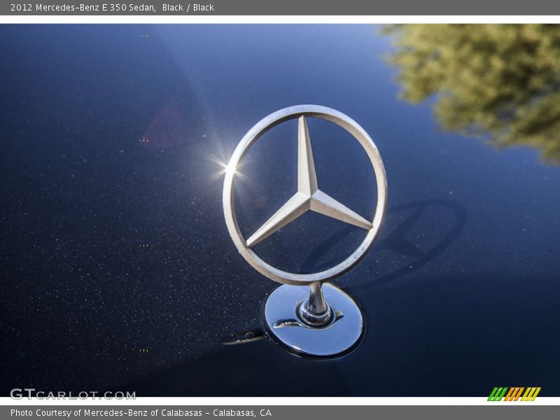 Black / Black 2012 Mercedes-Benz E 350 Sedan