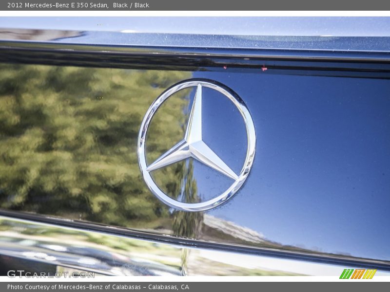 Black / Black 2012 Mercedes-Benz E 350 Sedan
