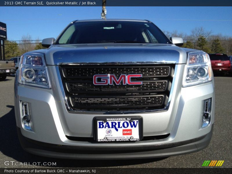 Quicksilver Metallic / Jet Black 2013 GMC Terrain SLE