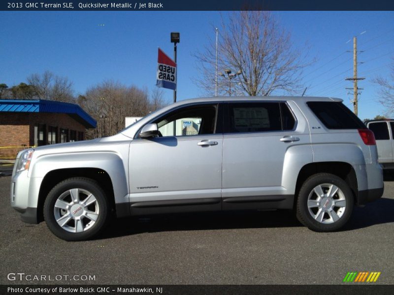 Quicksilver Metallic / Jet Black 2013 GMC Terrain SLE