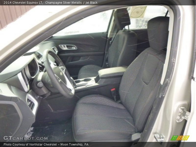 Champagne Silver Metallic / Jet Black 2014 Chevrolet Equinox LT