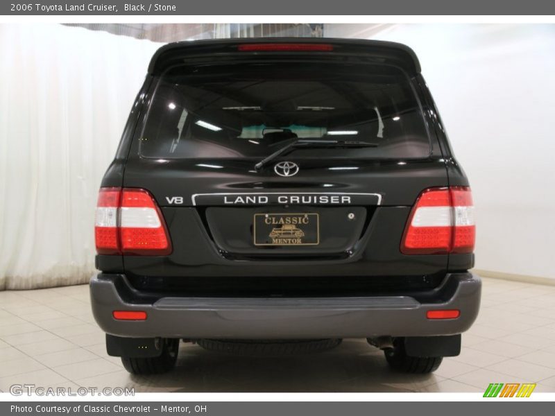 Black / Stone 2006 Toyota Land Cruiser