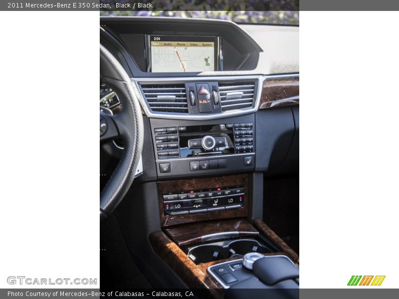 Black / Black 2011 Mercedes-Benz E 350 Sedan