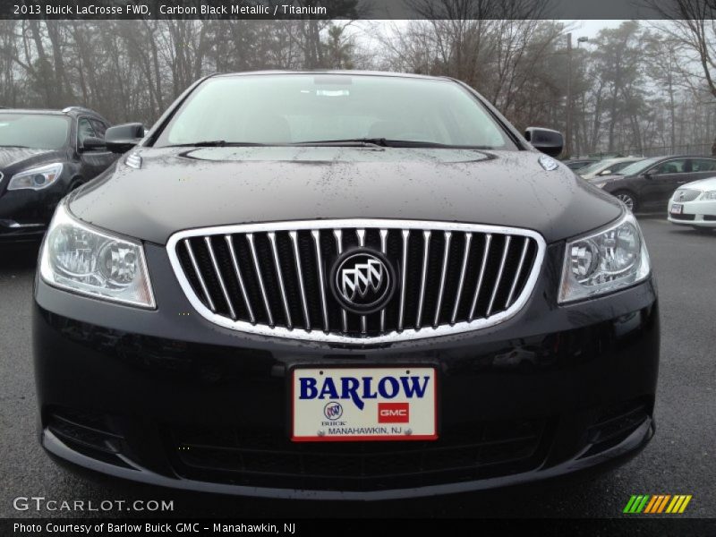 Carbon Black Metallic / Titanium 2013 Buick LaCrosse FWD