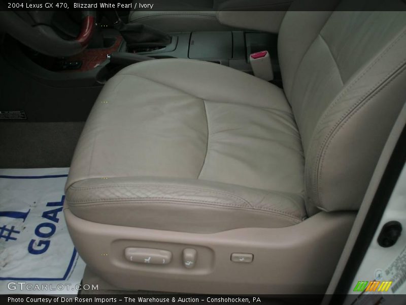 Blizzard White Pearl / Ivory 2004 Lexus GX 470