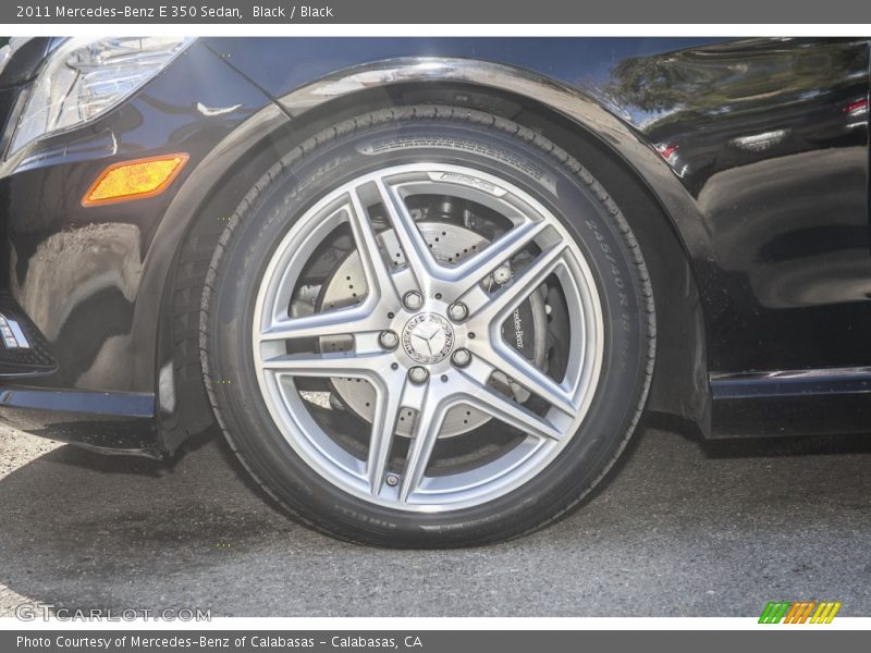 Black / Black 2011 Mercedes-Benz E 350 Sedan