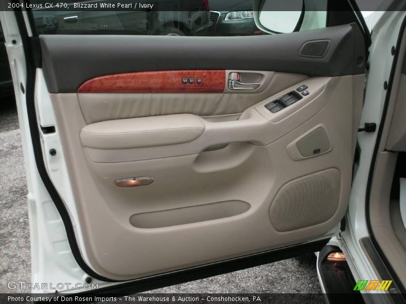 Blizzard White Pearl / Ivory 2004 Lexus GX 470