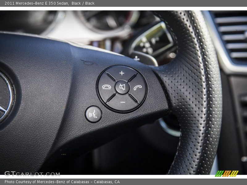 Black / Black 2011 Mercedes-Benz E 350 Sedan