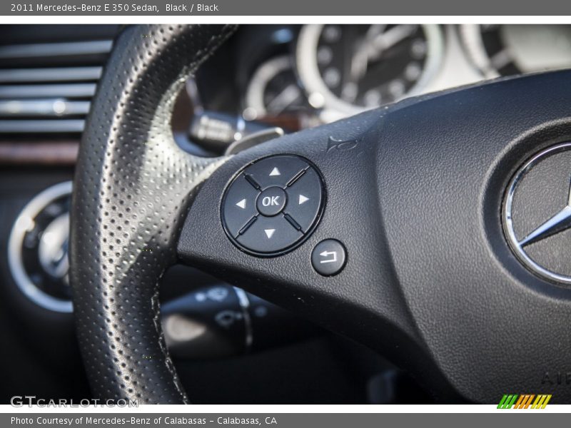 Black / Black 2011 Mercedes-Benz E 350 Sedan