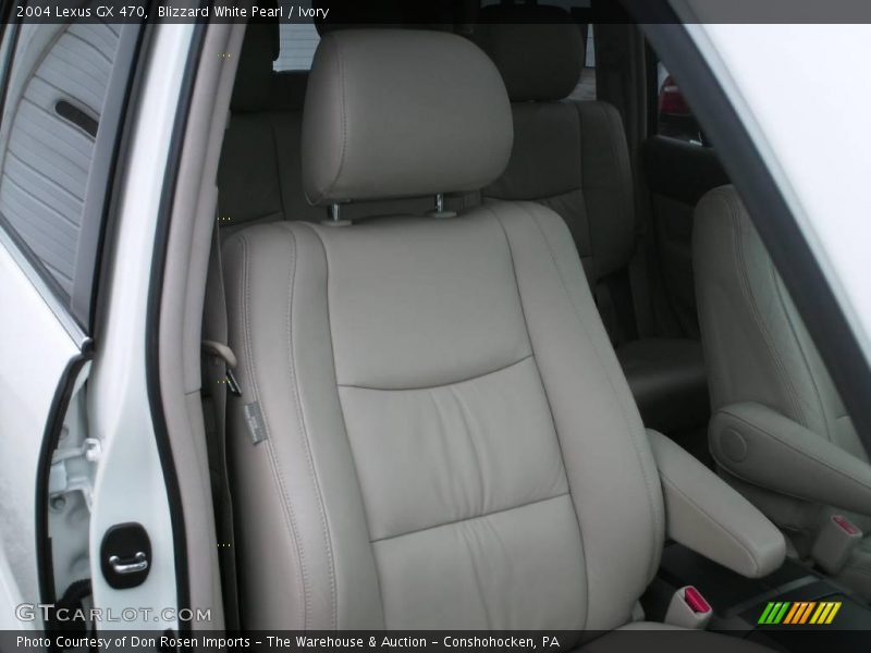 Blizzard White Pearl / Ivory 2004 Lexus GX 470