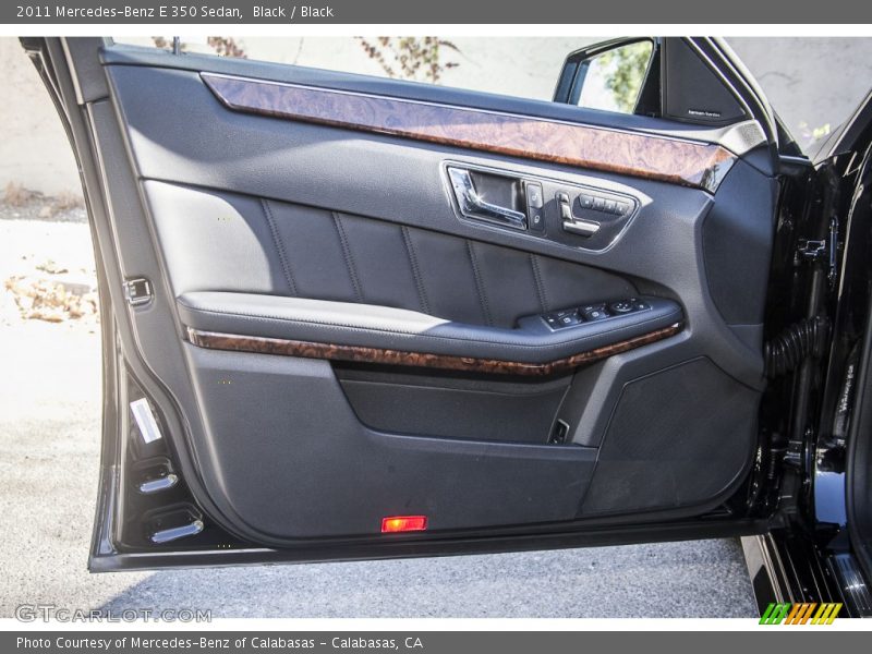 Black / Black 2011 Mercedes-Benz E 350 Sedan