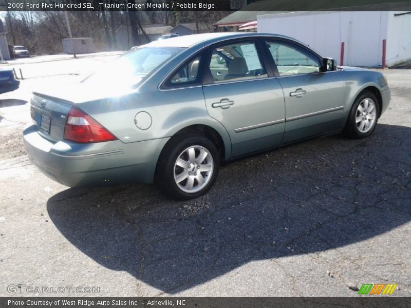 Titanium Green Metallic / Pebble Beige 2005 Ford Five Hundred SEL