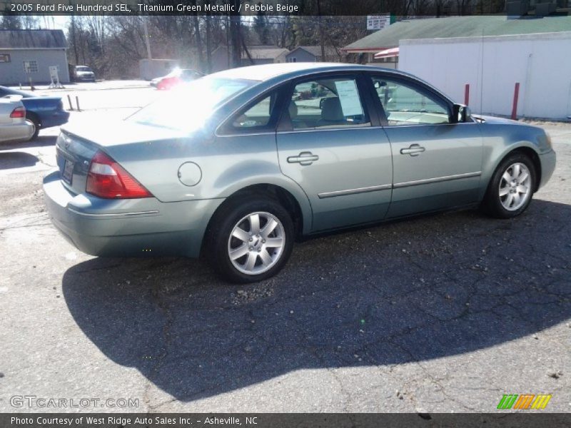 Titanium Green Metallic / Pebble Beige 2005 Ford Five Hundred SEL