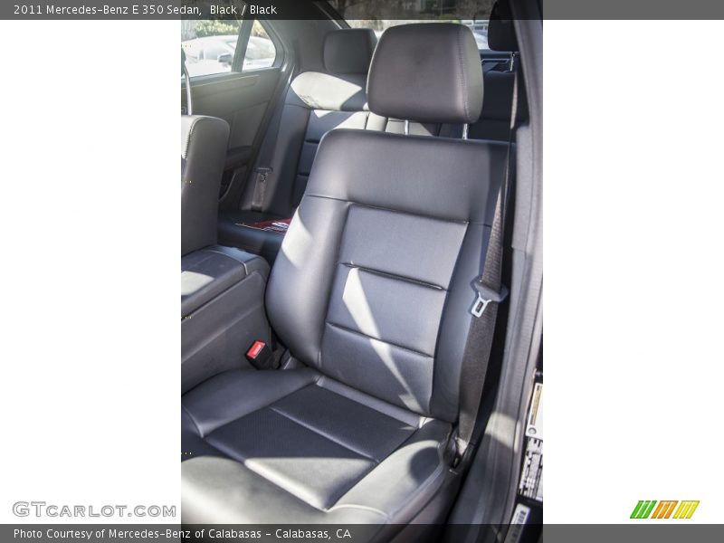 Black / Black 2011 Mercedes-Benz E 350 Sedan