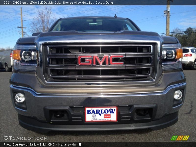 Bronze Alloy Metallic / Cocoa/Dune 2014 GMC Sierra 1500 SLE Double Cab