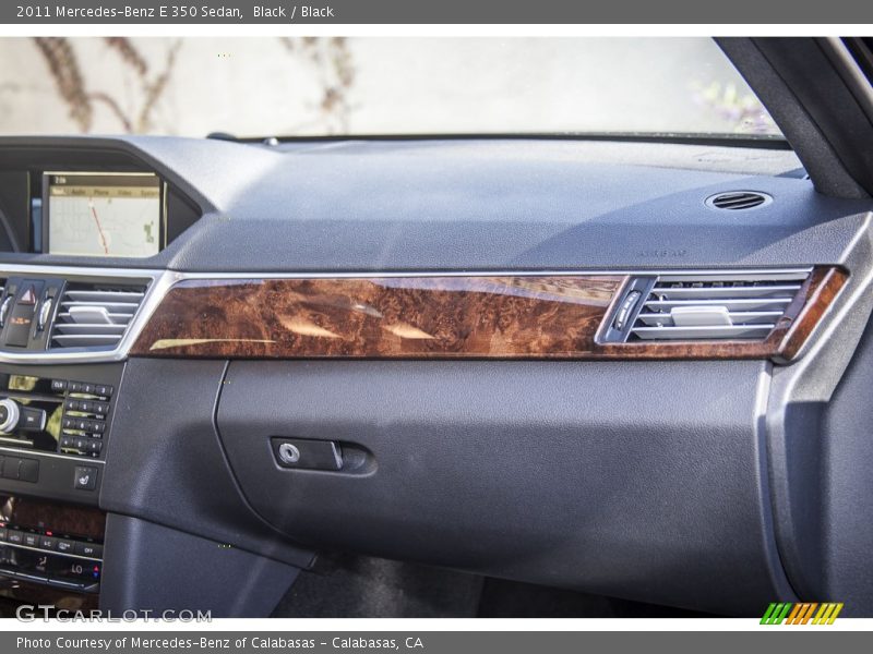 Black / Black 2011 Mercedes-Benz E 350 Sedan