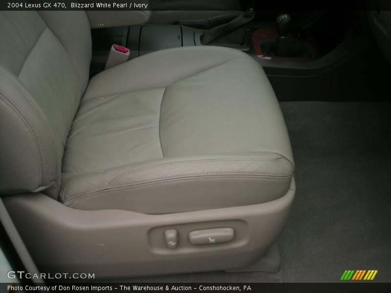 Blizzard White Pearl / Ivory 2004 Lexus GX 470