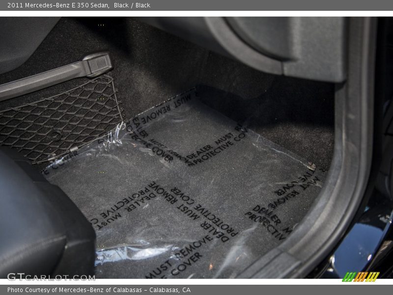Black / Black 2011 Mercedes-Benz E 350 Sedan