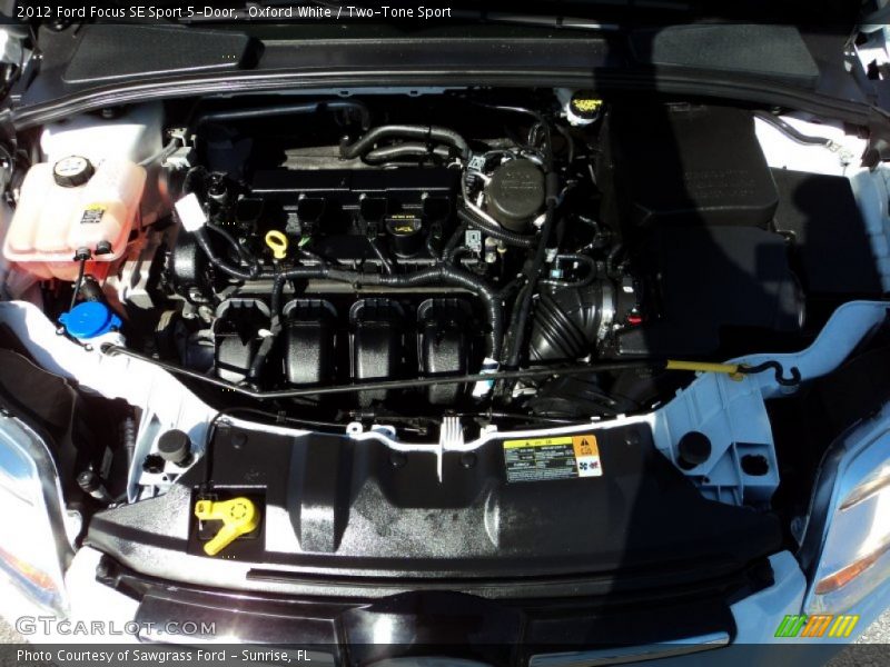 Oxford White / Two-Tone Sport 2012 Ford Focus SE Sport 5-Door