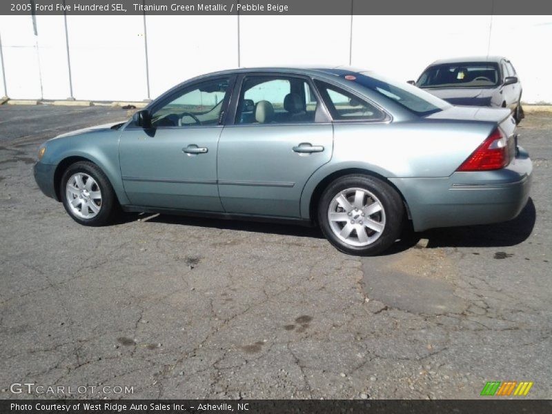 Titanium Green Metallic / Pebble Beige 2005 Ford Five Hundred SEL