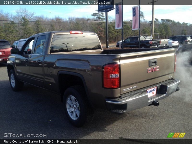 Bronze Alloy Metallic / Cocoa/Dune 2014 GMC Sierra 1500 SLE Double Cab