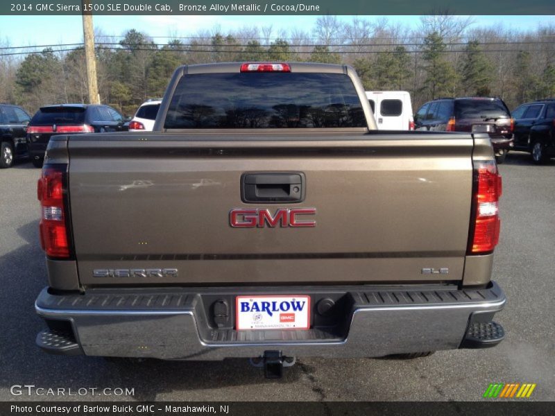 Bronze Alloy Metallic / Cocoa/Dune 2014 GMC Sierra 1500 SLE Double Cab