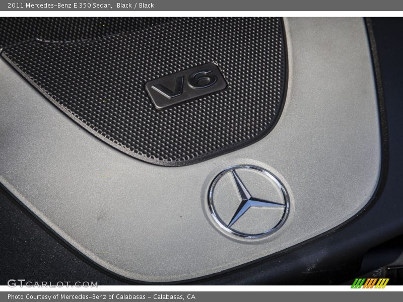 Black / Black 2011 Mercedes-Benz E 350 Sedan