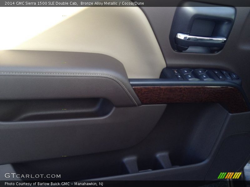 Bronze Alloy Metallic / Cocoa/Dune 2014 GMC Sierra 1500 SLE Double Cab