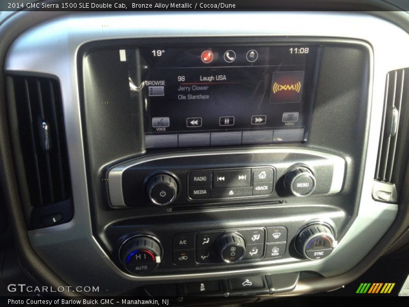 Bronze Alloy Metallic / Cocoa/Dune 2014 GMC Sierra 1500 SLE Double Cab