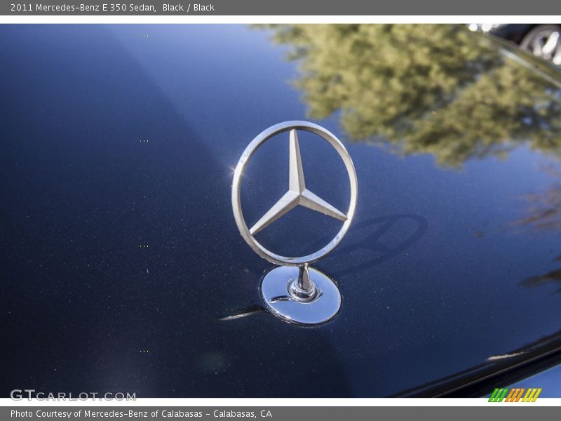 Black / Black 2011 Mercedes-Benz E 350 Sedan