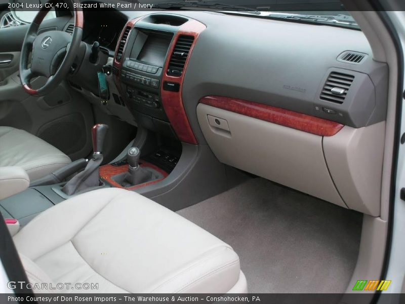 Blizzard White Pearl / Ivory 2004 Lexus GX 470