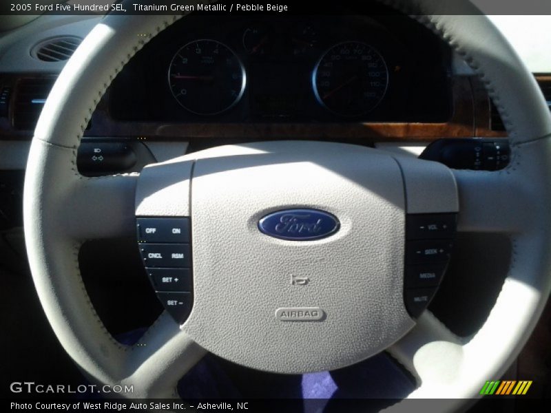 Titanium Green Metallic / Pebble Beige 2005 Ford Five Hundred SEL