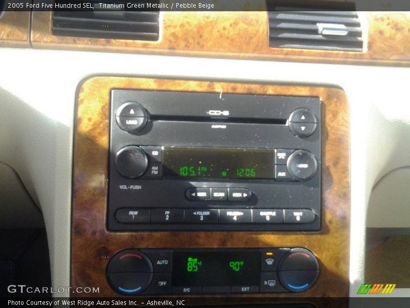 Titanium Green Metallic / Pebble Beige 2005 Ford Five Hundred SEL