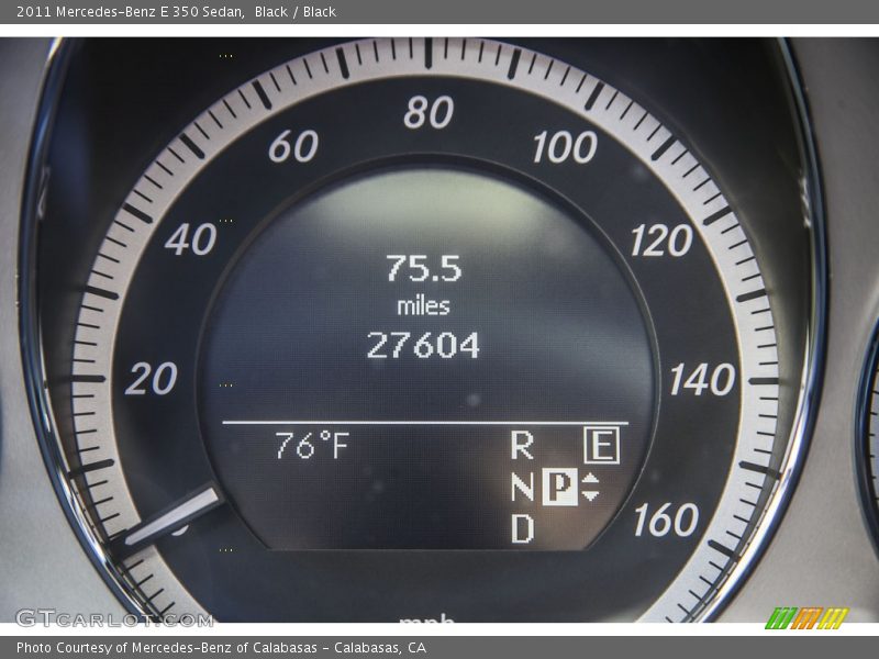 Black / Black 2011 Mercedes-Benz E 350 Sedan