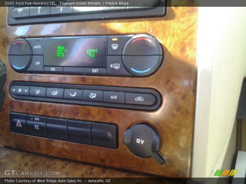 Titanium Green Metallic / Pebble Beige 2005 Ford Five Hundred SEL